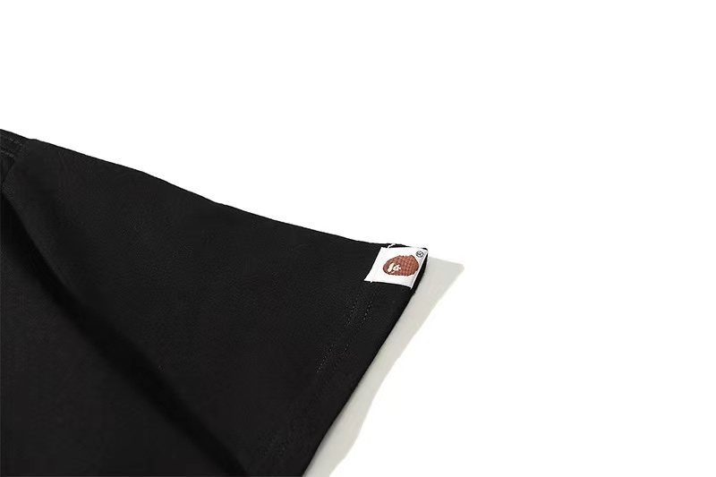 BAPE Graffiti Ape-Head Graphic T-Shirt — detail