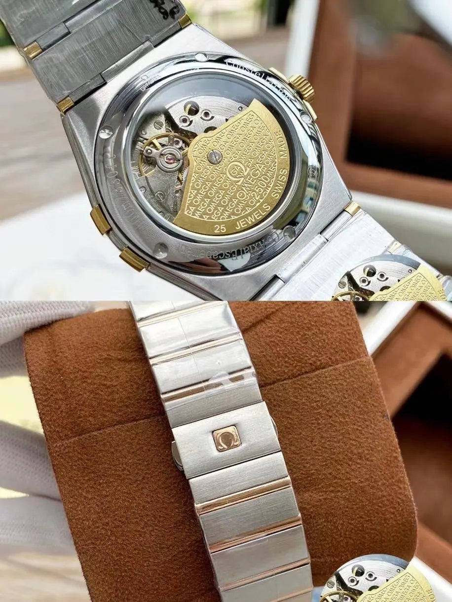 Omega Silver Gold Diamond - Hình 2